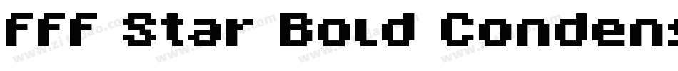 FFF Star Bold Condensed字体转换